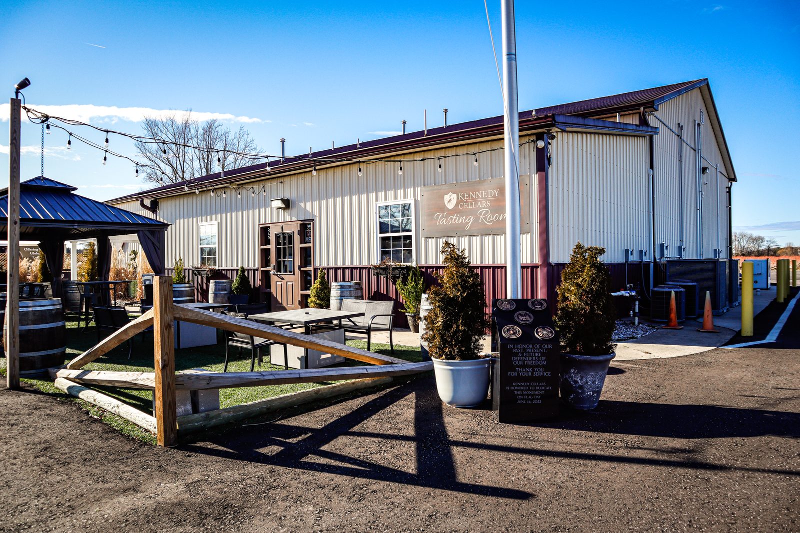 Kennedy Cellars tasting room exterior